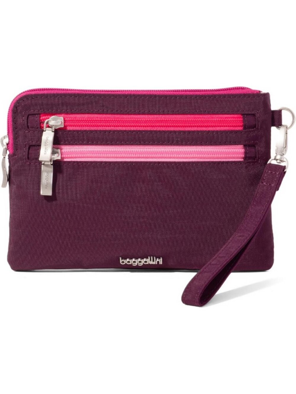 RFID Currency Organizer Wristlet for Women - Stylish Travel Wallet & Clutch